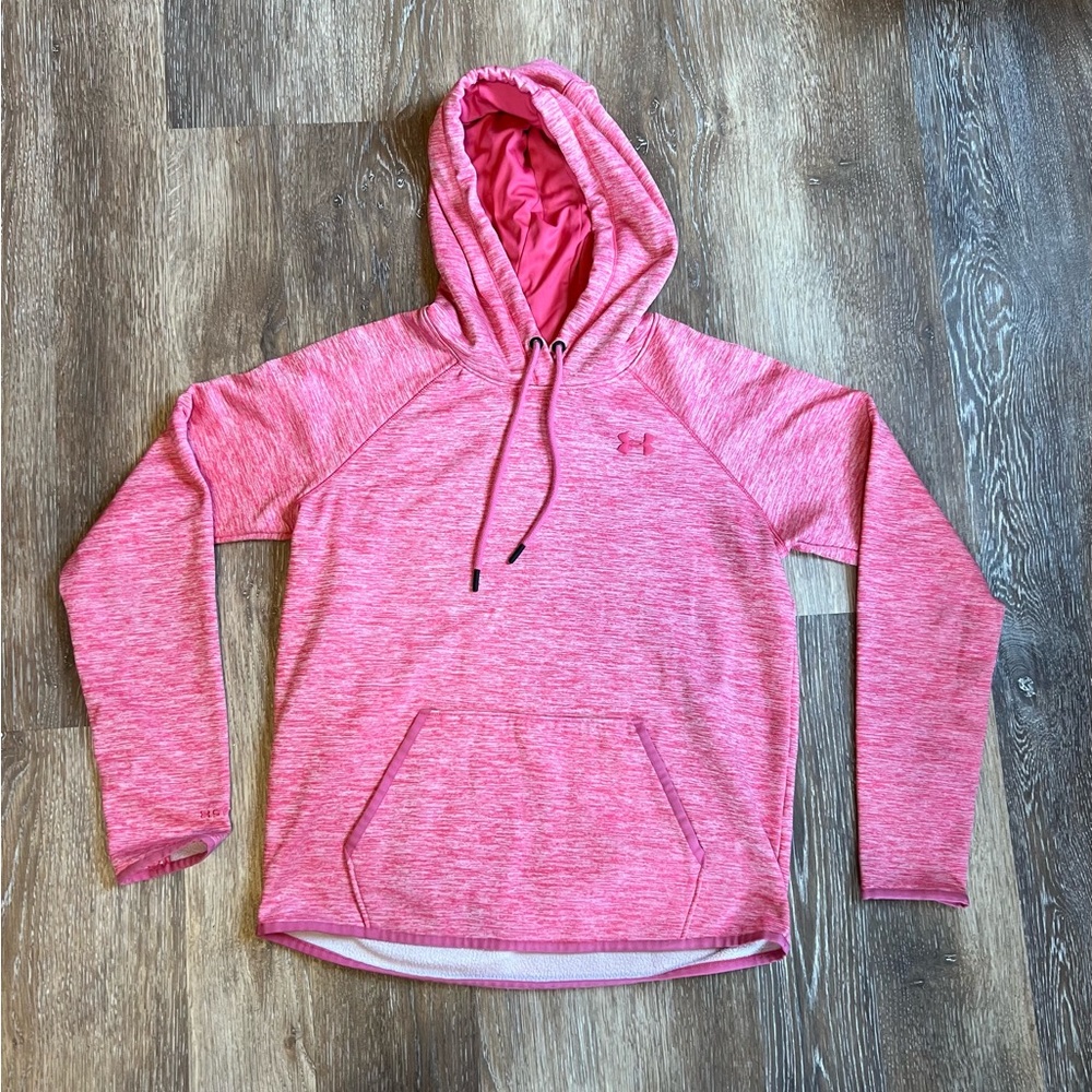 Pretty Pink Under Armour Sz SM/P cold gear‎ hoodie / sweatshirt